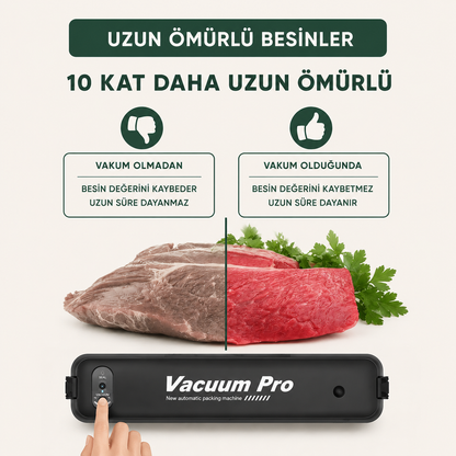 FRESHKA™ Vacuum Pro Vakumla Koru, Taze Tüket