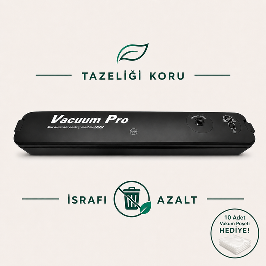FRESHKA™ Vacuum Pro Vakumla Koru, Taze Tüket